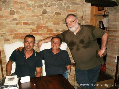 Sigismondo Gaetani, Roberto Vecchioni ed Emidio Girolami